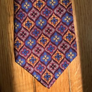 Hugo Boss Floral Pure Silk Tie Made in Italy